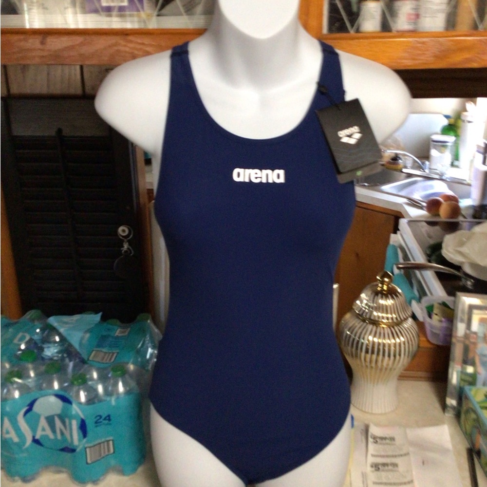 Arena Women's Navy One-Piece Swimsuit